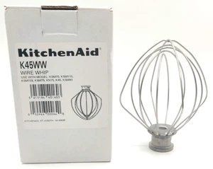 Kitchen Aid K45WW Wire Whip / Whisk for Tilt-Head Stand Mixer Genuine NEW - Picture 1 of 7