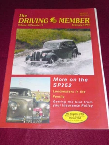 THE DRIVING MEMBER - SP252 - Feb 1994 Vol 30 # 9 - Bild 1 von 1