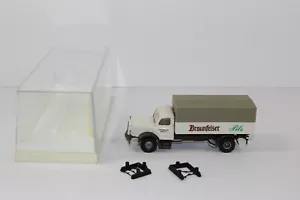 bk1056, RAR Brekina LKW Hauber Henschel Brauerei Braunfelser Pils Bier OVP Neuwe - Picture 1 of 11