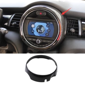 For BMW Mini Cooper F55 F56 F57 14-2021 Carbon Fiber GPS Navigation Panel Cover - Picture 1 of 6