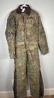 Vintage Camo Coveralls USA Duxbak Camouflage QUILT LINED Mens M 38/40 Hunting