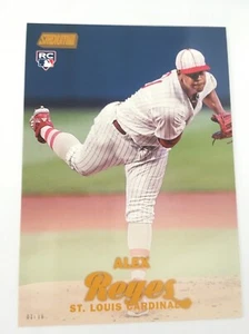 2017 Topps Stadium Club Jumbo 5x7 Alex Reyes Cardinals RC 107 #’d 01/10 Gold - Picture 1 of 1
