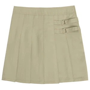 Girls Khaki Skort X9103 Two Tab Scooter French Toast Sizes 4 to 20 / 18P - 42P - Picture 1 of 4