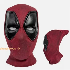 Higher Quality Deadpool Mask Cosplay Wade Wilson Red Mask Helmet Halloween US!! - Picture 1 of 23
