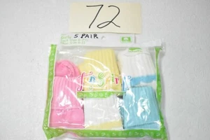 Fun Spirit Socks Multi-Color Size 6-7.5 Girl's - Picture 1 of 5