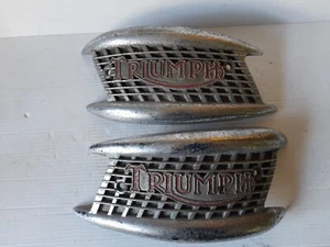 Insignias de tanque de motocicleta Triumph. Motocicleta Triumph. Insignia de motocicleta Triumph. - Imagen 1 de 4