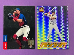 1995 Pacific Collection Javier Lopez #3 Prism + 1993 SP #281 Rookie RC Lot - Picture 1 of 4