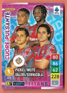 PANINI CALCIATORI ADRENALYN 2023 TITANS T23	Charles Pickel / Emanuele Valeri / L - Picture 1 of 1