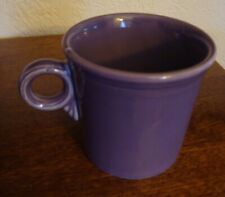 Vintage Fiesta Ware Ring Handle Lilac Mug, Coffee Cup, By Homer Laughlin