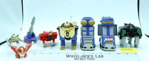 Zeo Deluxe Megazord Saban's Power Rangers Zeo 1996 Bandai Action Figure Cover
