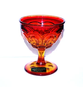 Vintage Heritage Moon and Stars Pattern by L E Smith Glass - Bild 1 von 7