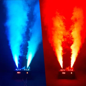 2000W Fog Smoke Machine RGB LED Stage DJ Fogger Smoke Effect Multi-Color Remote - Picture 1 of 20