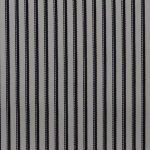 SAN MARCUS INDIGO BLUE STRIPE TICKING LIKE WOVEN MULTIUSE FABRIC BY YARD 54"W - Picture 1 of 5