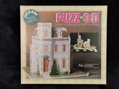 Elegant Puzz-3D Alexandra Victorian House Detailed Architectural Design - Image 1 of 4