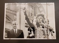 LYNDON B. JOHNSON PRESIDENT VINTAGE ORIGINAL PHOTO SAN FRANCISCO EXAMINER WOW