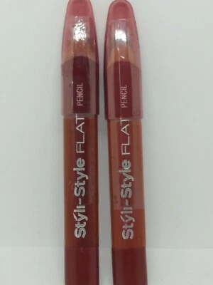 STYLE STYLI FLAT LIP PENCIL#1310 MARBELLA  , lot of 2 - Image 1 of 4