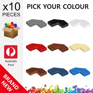 10x Genuine LEGO™ - Modified Facet 2 x 2 Tiles - 27263 1134 39726 54578 112413 - Picture 1 of 16