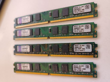 4 x 2GB (8 GB) Kingston KVR800D2N6K2 DDR2 PC6400 CL6 SDRAM 128M x 8-bit
