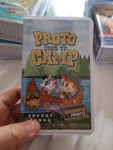 Summer Convention Freddy Proto Goes to Camp Funko Blockbuster Rewind Common - Picture 1 of 2