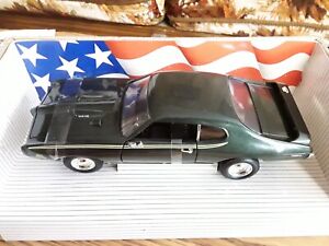 1969 Pontiac GTO The Judge 1:18 Scale Diecast Car Green Ertl American Muscle
