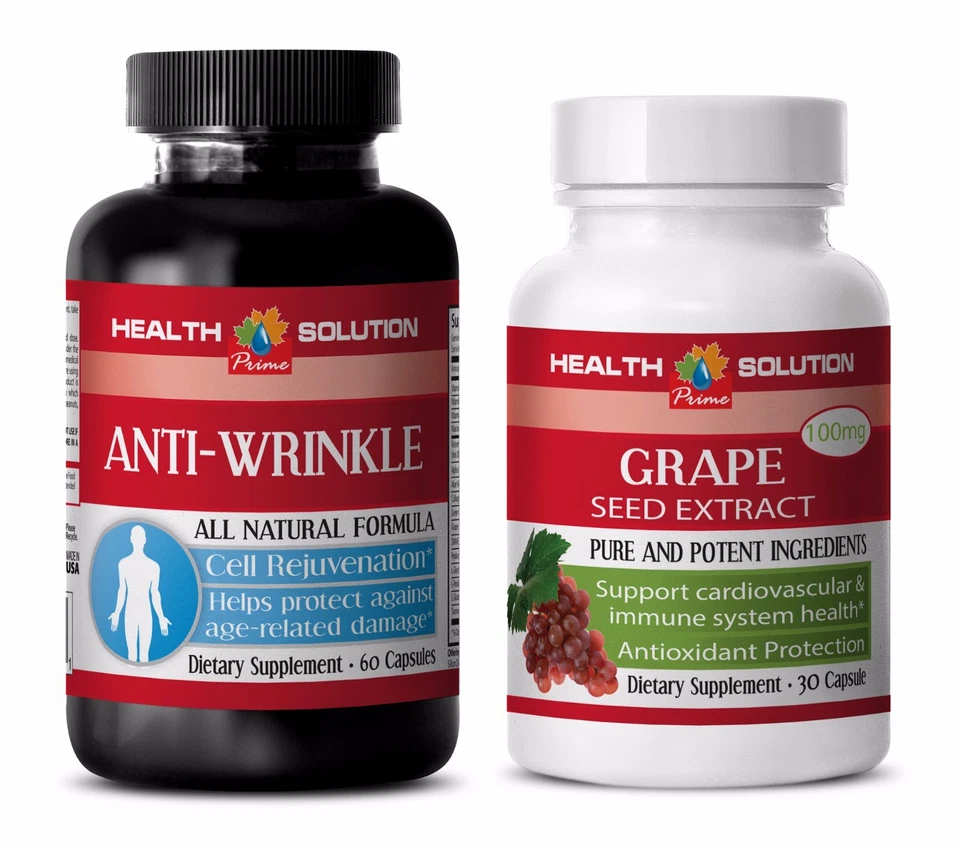 Weight loss liquid drops - ANTI WRINKLE – GRAPE SEED EXTRACT 2B COMBO - green  - Image 1 of 4
