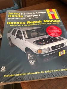 Haynes Repair Manual Isuzu Rodeo & Amigo - Honda Passport 1989-2002 47017 New - Picture 1 of 2