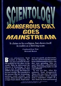 SCIENTOLOGY 1991 A DANGEROUS CULT GOES MAINSTREAM FEATURE * L RON HUBBARD - Picture 1 of 1