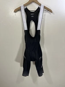 Craft Cycling Bib Shorts Large Bicycle Logo Performance Race Black - Picture 1 of 22