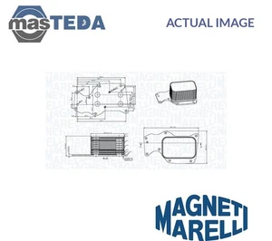 350300004400 ENGINE OIL COOLER MAGNETI MARELLI NEW OE REPLACEMENT - Picture 1 of 5