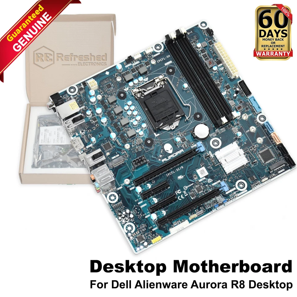Dell Alienware Aurora R8 Motherboard Intel LGA1151 2XRCM IPCML-SH IPCFL-SC/R - Image 1 of 4