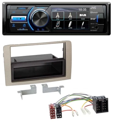 JVC Bluetooth MP3 USB DAB Autoradio für Lancia Musa (ab 2005) - Bild 1 von 4