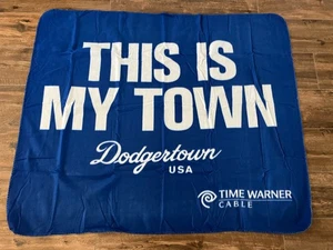 Los Angeles Dodgers "This is my Town" Dodgerstown USA 48x58 Blanket - Picture 1 of 1