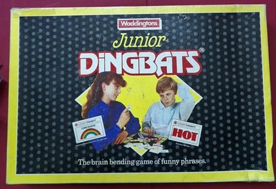 Waddingtons Junior Dingbats Board Game 1988 Vintage Complete & Good Conditon - Image 1 of 2