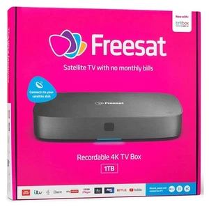 Freesat UHD-4X-1000GB 3rd Generation Recordable 4K TV Box - 1TB - Picture 1 of 1