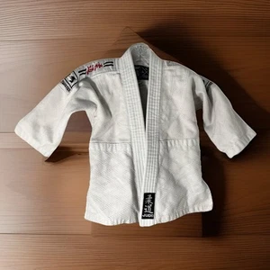 Twister Judo GI Kimono Youth Kids Top White Jiu Jitsu Judo MMA Size 000 Cotton - Picture 1 of 7