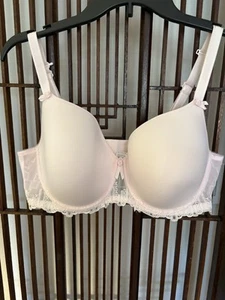 Fit Fully Yours Bra 38DD Soft Pink Underwire Lightly Lined - Picture 1 of 7