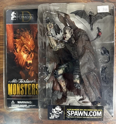 Figura de acción Bloody Dracula Monsters serie 1 nueva 2002 McFarlane nueva sellada Foto 1 de 4