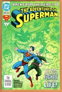 Adventures of Superman #500: Edición Regular, Casi Como Nuevo ¡Menos Estado! - Imagen 1 de 1