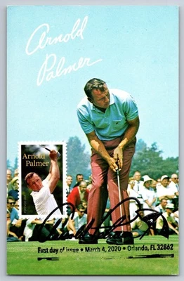 #5455 Arnold Palmer FDC Maxi Card - Image 1 of 2
