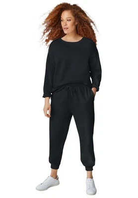 Sudadera polar boxy talla grande ellos Foto 1 de 4