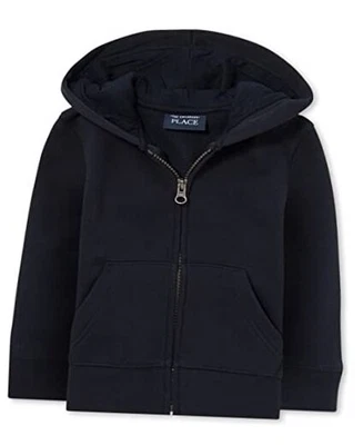  And Toddler Zip Up Hoodie 5T New Navy - Image 1 of 4
