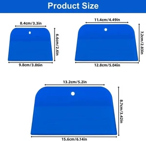 Body Filler Spreaders,12 Pcs 4, 5, 6 Inch Automotive Body Fillers Hard Plastic S - Bild 1 von 12