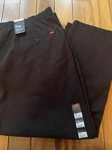 Levi’s Men XXChino EZ Taper Stretch Black Pants Size 3XL Sits Below Waist New - Picture 1 of 9