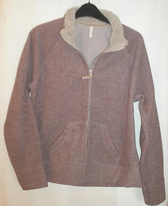 Lovely Marks & Spencer Beige Zipped Front Jacket Coat Size 14 - Great! - Picture 1 of 3