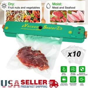 2X Vacuum Sealer Machine Food Preservation Storage Saver Automatic W/ Seal Bag - Picture 1 of 16