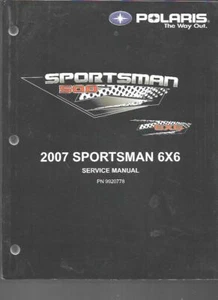 2007 Polaris Sportsman 6X6 Service Manual 9920778 - Picture 1 of 1