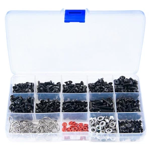 Nuts Bolt Assortment Kit Screws Set 600PCS For 1/10 Traxxas TRX4 SCX10 RC Car - Picture 1 of 7