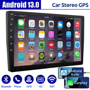 Autoradio 9/10.1" Android13 Carplay GPS Navi WiFi Lettore MP5 Radio Doppio 2Din - Foto 1 di 23