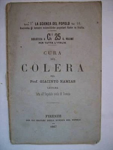 SERIES 2 THE SCIENCE OF THE PEOPLE VOL 10 CHOLERA CURE HYACINTH NAMIAS 1867 (E7) - Picture 1 of 1