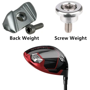Taylormade Stealth 2 Driver Club Golf Weight Back/Screw Practise Weights 1Pcs - Picture 1 of 5